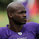 Adrian Peterson during a training session last month (Harry Engels/Getty Images)